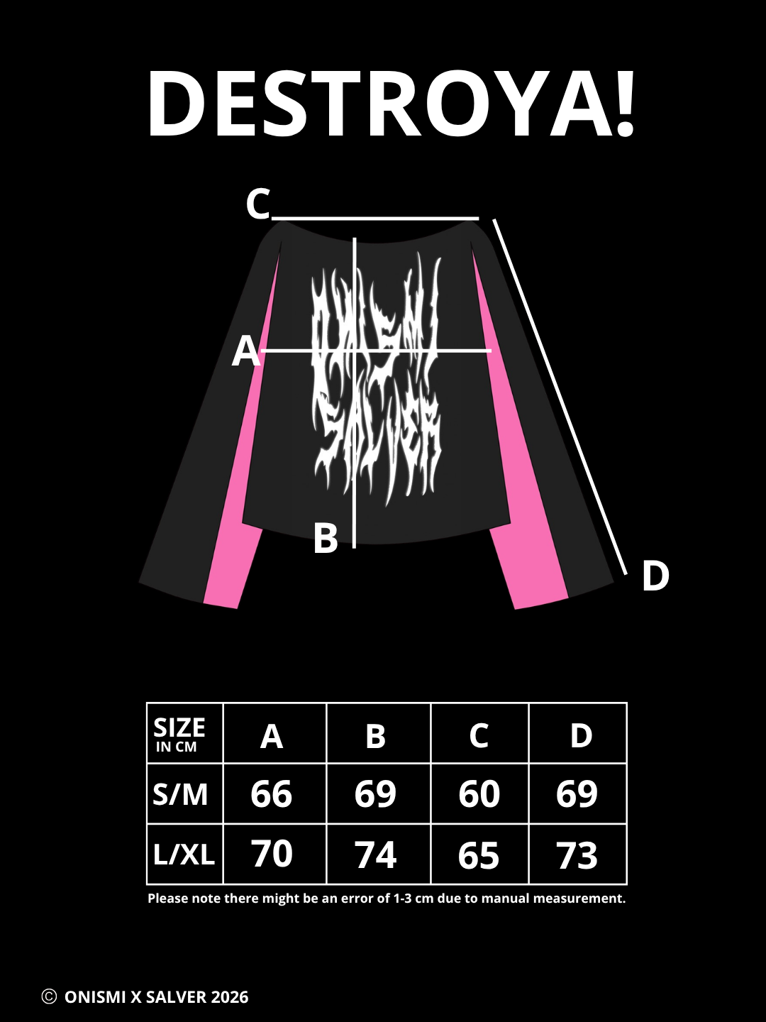 DESTROYA! - Longsleeve