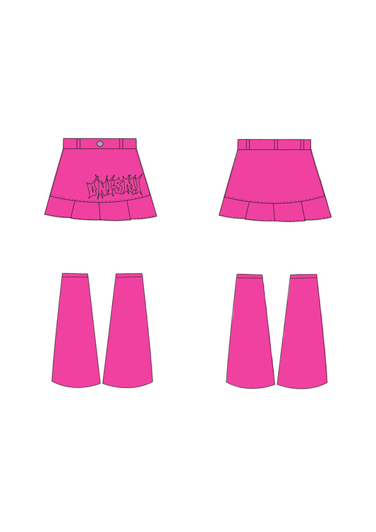 Oshare Skirt with Legwarmers (PREORDER)