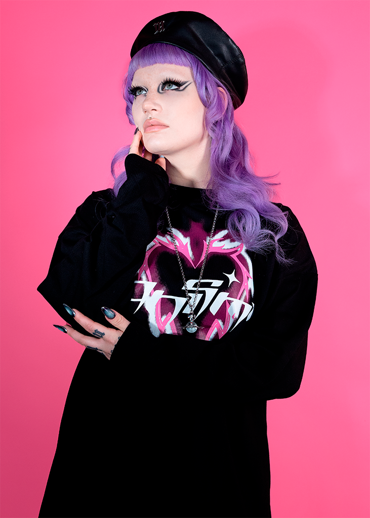 Cyber Heart Longsleeve – Onismi Apparel