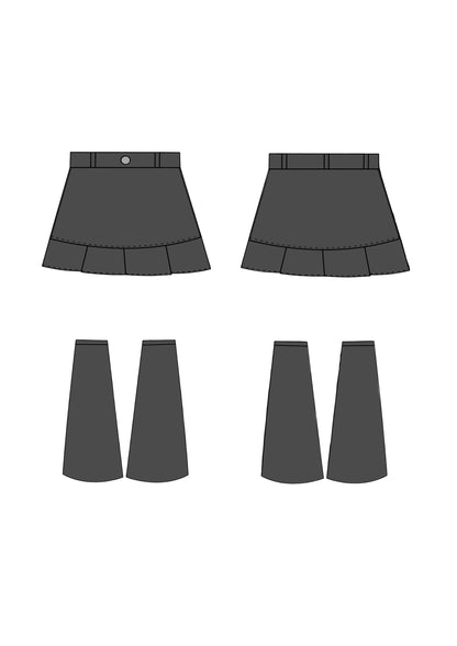 Oshare Skirt with Legwarmers